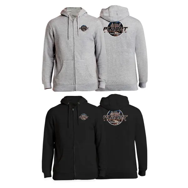 10th Planet HTX Academy Zip-Up Hoodies #8145 A