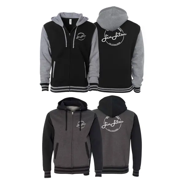 Oranday Bros Lumberton Jiu Jitsu Varsity Zip-Up Hoodies #8160 B