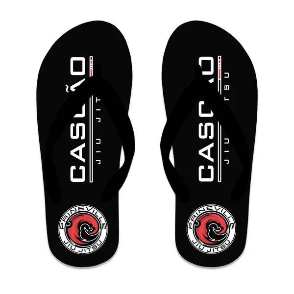 Prineville Jiu Jitsu Flip Flops #8157 A