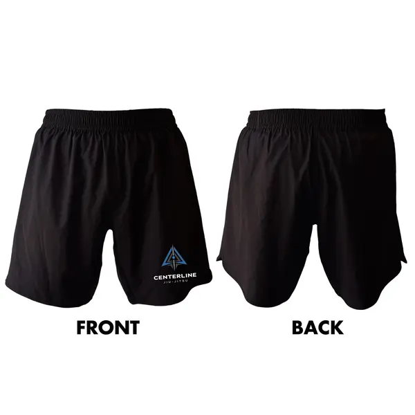 Centerline Jiu-Jitsu All Black Shorts 2.0 #8156 A