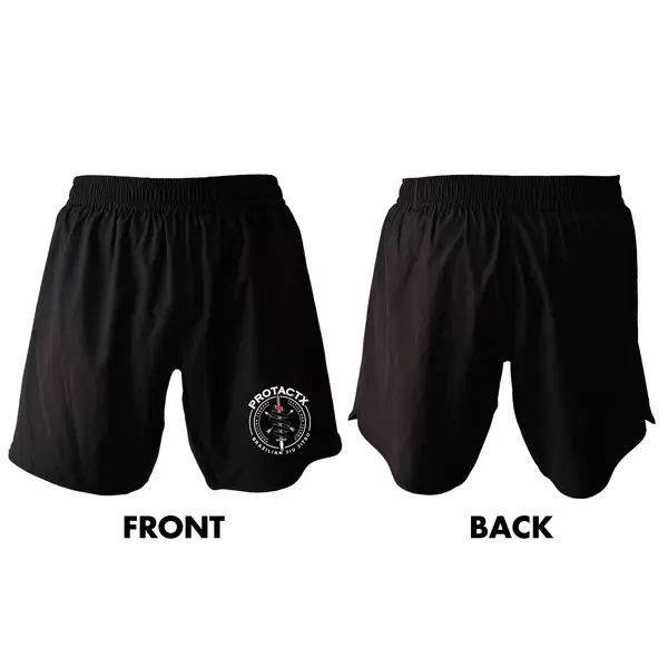 Protactx BJJ All Black Shorts 2.0 #1748 A