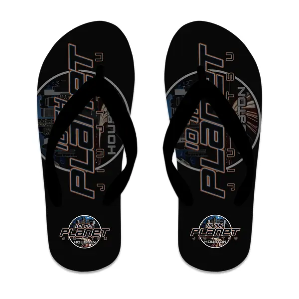 10th Planet HTX Academy Flip Flops #8145 A