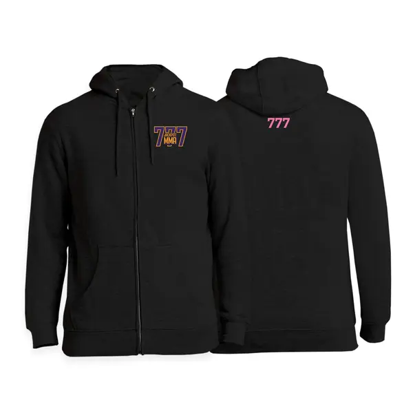 Jackpot MMa Zip-Up Hoodies #1741 D