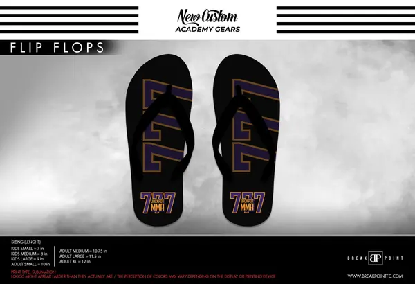Jackpot MMa Flip Flops #1741 B