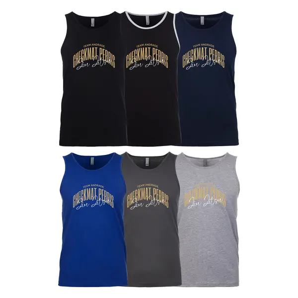 Checkmat Andrade Next Level Tank Tops #1472 H
