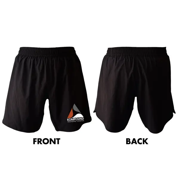 Kompound Training Center All Black Shorts 2.0 #1749 A