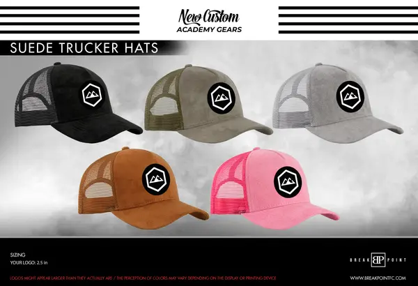 Checkmat Exeter Suede Trucker Hat #865 A