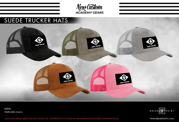 Checkmat Rodrigo Cabral Suede Trucker Hat #874 B