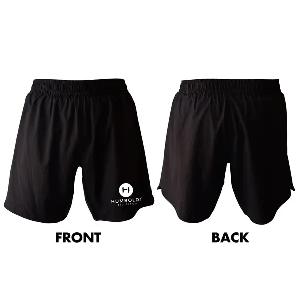 Humboldt Jiu Jitsu All Black Shorts 2.0 #041 D