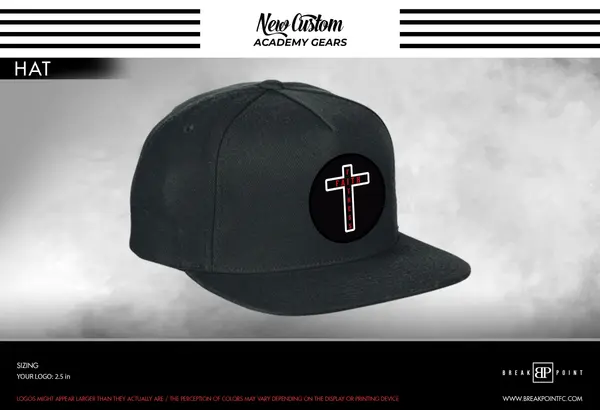 Faith and Fitness Academy Hats #1750 A
