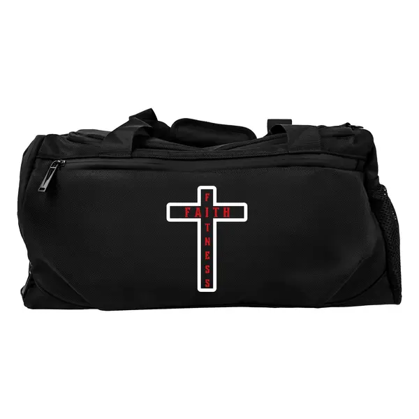 Faith and Fitness Small Duffel Bag #1750 A