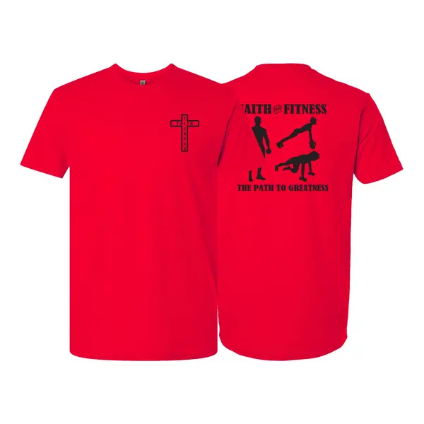 Faith and Fitness Next Level Adult Shirts #1750 B