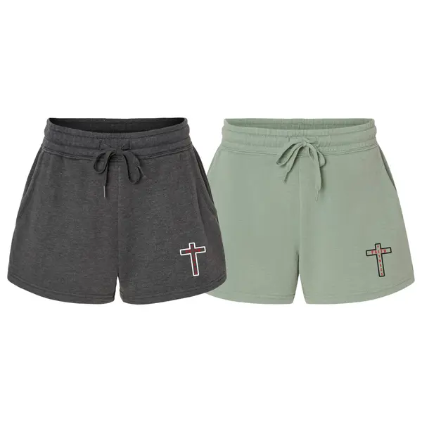 Faith and Fitness Women's Sweatshorts #1750 A
