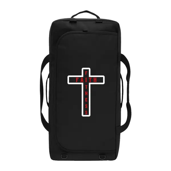 Faith and Fitness Giant Rolling Duffel #1750 A