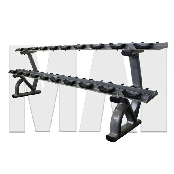 MA1 Elite Dumbbell Rack - 2 Tier 10 pairs saddle rack
