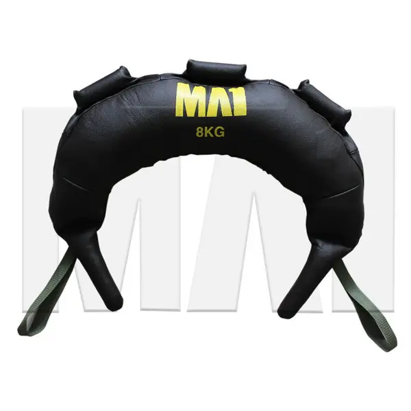 MA1 Leather Bulgarian Bag - 8kg, Green Straps