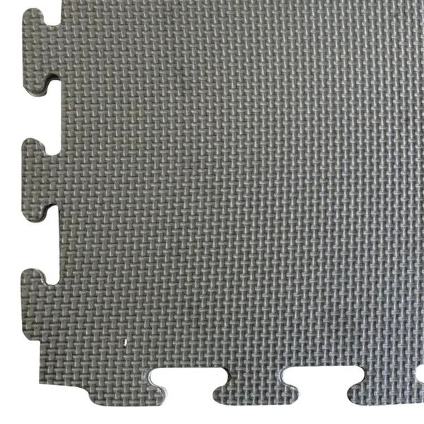MA1 Thatch Jigsaw Mat - Black and Grey, 1M x 1M x 40mm vers 2