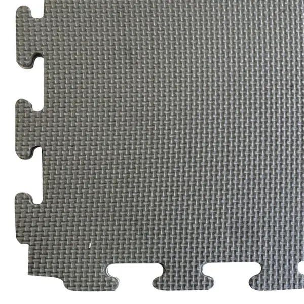 MA1 Thatch Jigsaw Mat - Black and Grey, 1M x 1M x 20mm