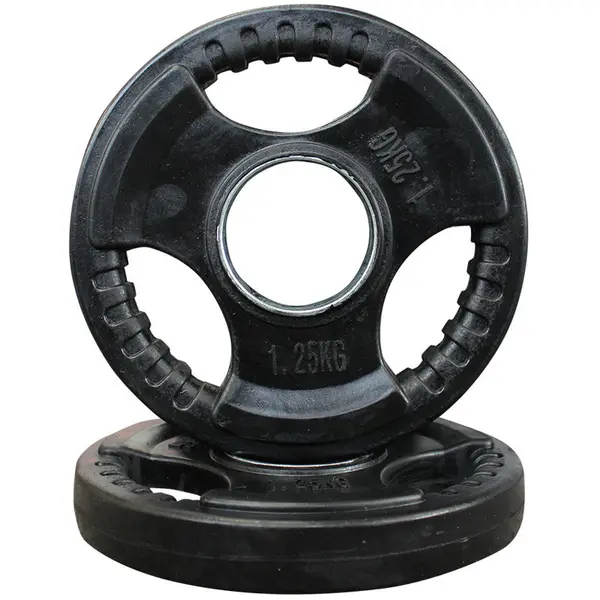 MA1 Olympic Rubber Coated Weight Plate 1.25kg (Pair)