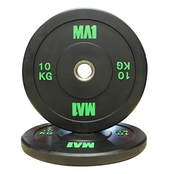 MA1 Classic Bumper Plates 10kg (Pair)