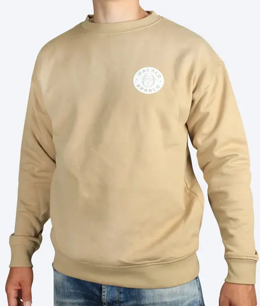 Beige Sweatshirt