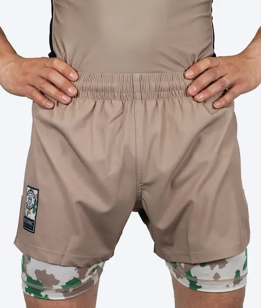 Desert Camo "2in1" shorts