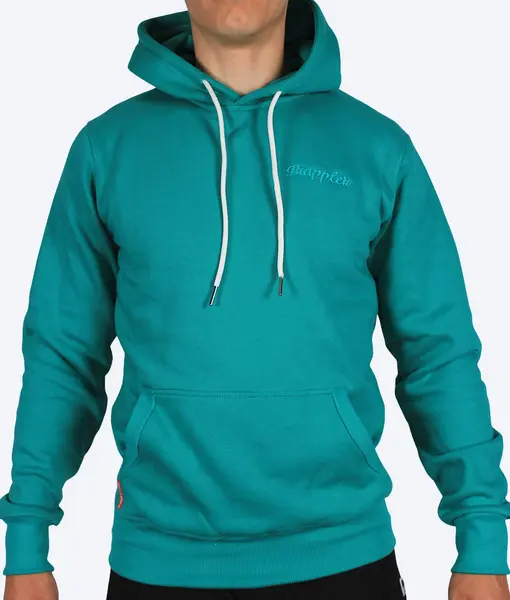 Aqua Green heavy Hoodie - Grappler