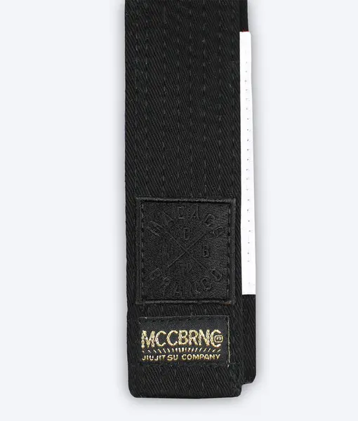 Black Belt - White Bar