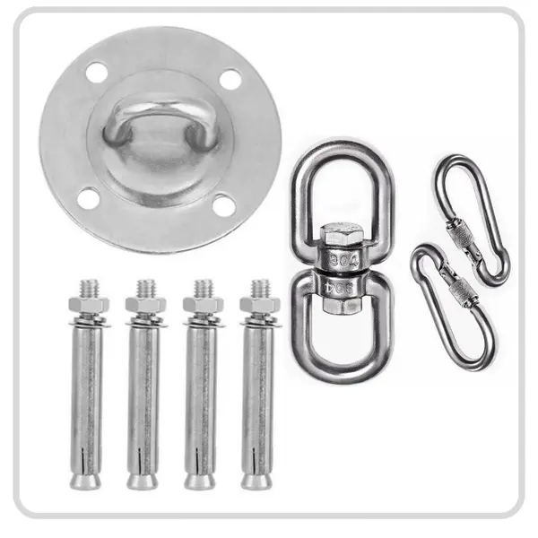 Fixed Bracket with Swivel Hooks
