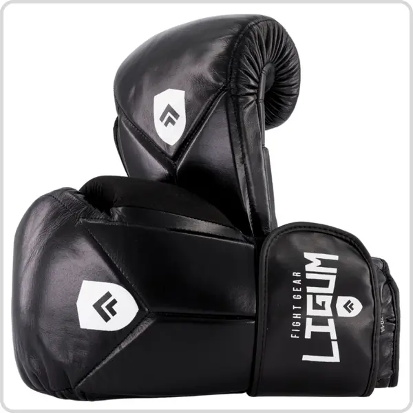 Technical Double Cuff Leather Gloves - Secure Wrist Support