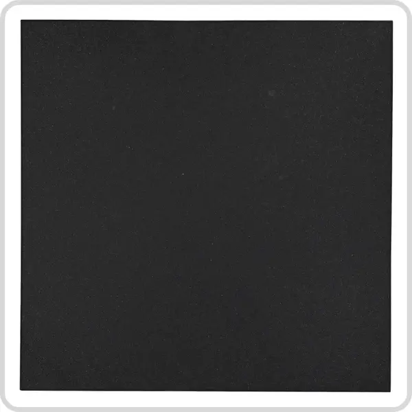 Pro Grip Series - Heavy Duty Gym Flooring Tile - Black - 100x100x2cm