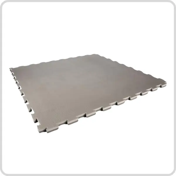 Tatami Interlocking Puzzle Mat - Grey/Black
