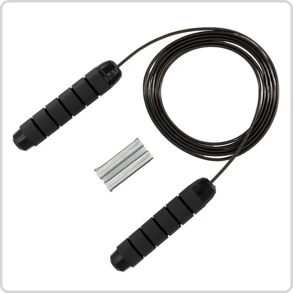 Ludus Adjustable Skipping Rope - Adjustable, Weighted, and Tangle-Free - 3m