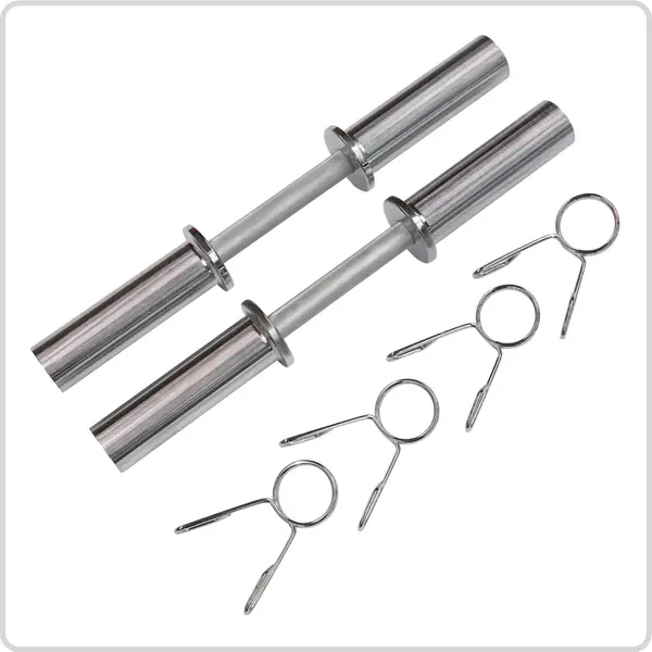 PAIR - 50mm Olympic Curl Bars – Full Body, Arm, Shoulders, Back, Deadlifts