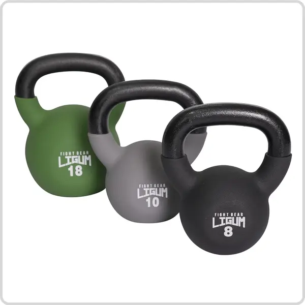 Heavy Duty Kettlebells – Matte Neo Premium Protective Grip