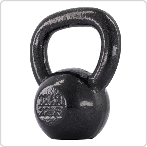 LUDUS Series Gunmetal Kettlebell - Functional Strength and Core Training