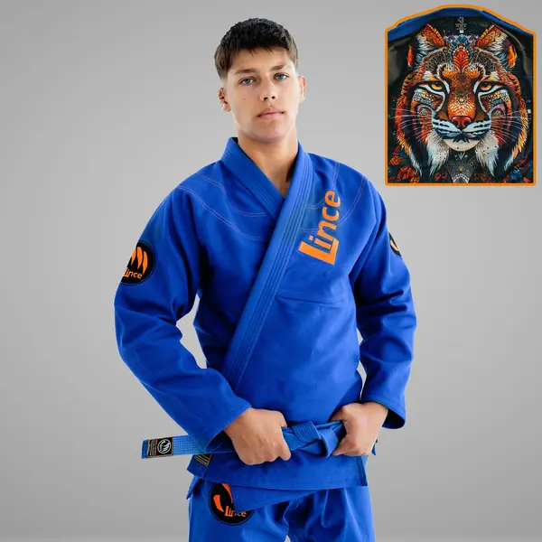 Kimono BJJ Azul Special Edition - Gi Edição Limitada Lince