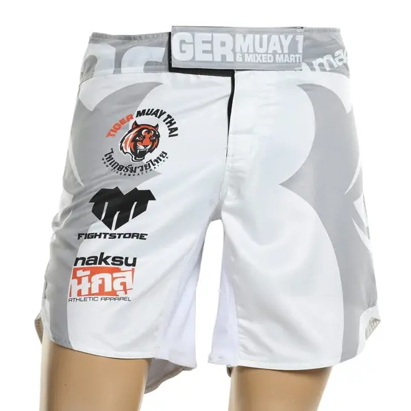 TIGER MMA SHORT TMT NEW EDITION GRIS/BLANCO