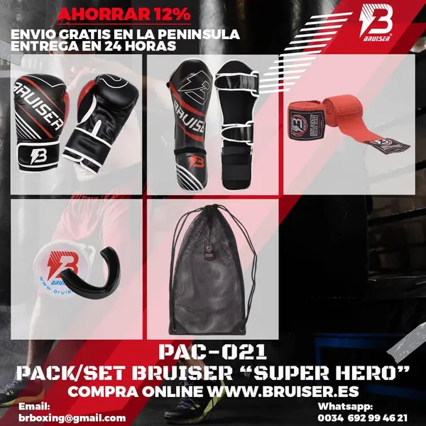 PACK/SET BRUISER “SUPER HERO”