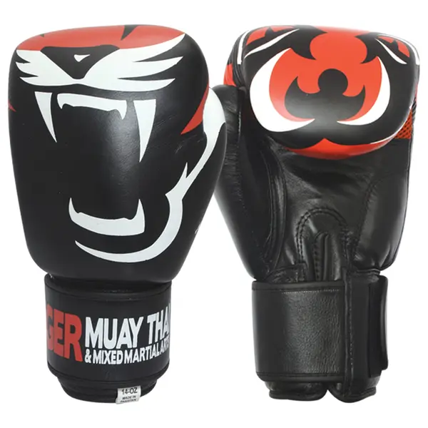 GUANTES DE BOXEO TMT LIMITED EDITION NEGRO/NARANJAㅤㅤㅤㅤ