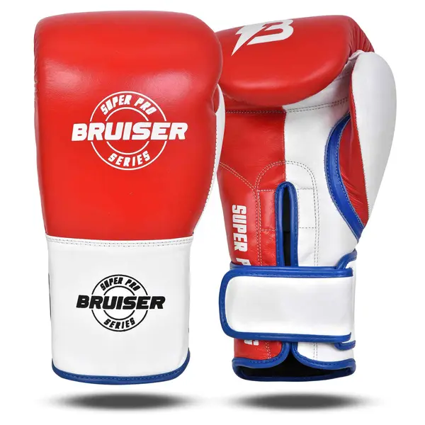 GUANTES DE BOXEO "SUPER PRO SERIES" PIEL DE VACA