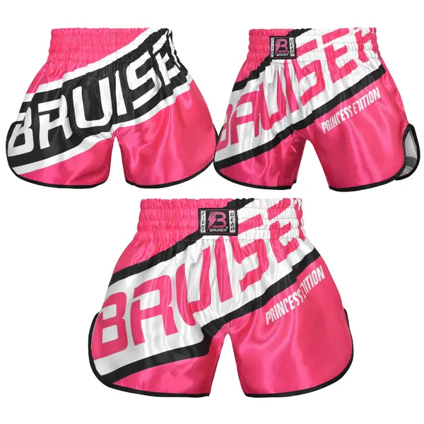 SHORT THAI/KICK "PRINCESS EDITION" SATEN SUBLIMADO ㅤㅤㅤㅤ