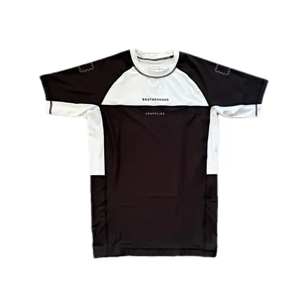 Ranked Rashguard White/Black