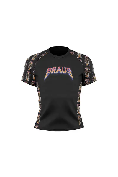 Rock and Roll Kids No Gi Rash Guard Short Sleeve
