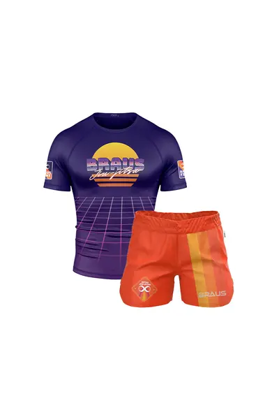 Men Wave 80s Retro No Gi Set