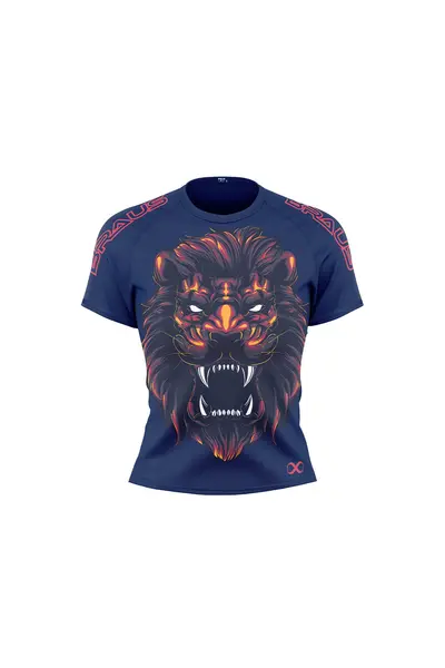 Lion Kids No Gi Rash Guard Short Sleeve