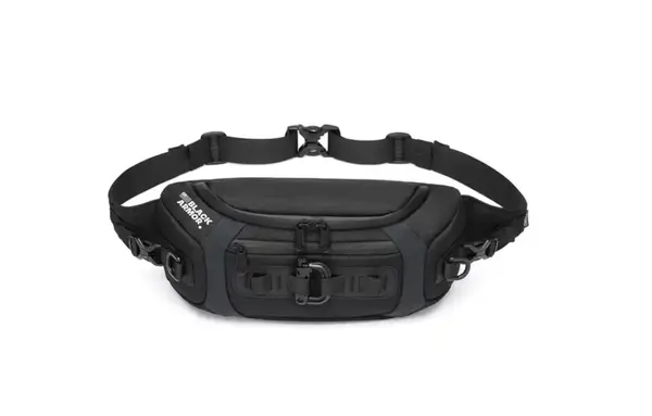 Fanny Pack Black Water Proof - Black Armor