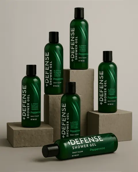 DEFENSE / 4+1 Sprchový gel – Peppermint