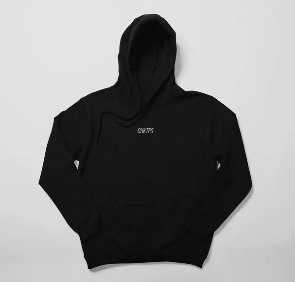 MINIMAL / Mikina s kapucí  – Černá