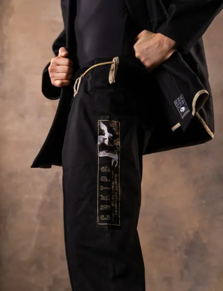 USSURI CRANE GI / kalhoty – Onyx Black